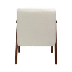 Alex Mid Century Boucle Armchair - Cream -Famous Furniture Store 13514415 4224964543300253
