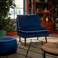 Pippa Pillow Accent Chair - Blue 10 Pippa Pillow Accent Chair - Blue -Famous Furniture Store 13514417 2114976268138039