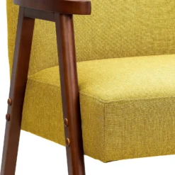 Alex Mid Century Armchair - Ochre -Famous Furniture Store 13514419 7044963831726281
