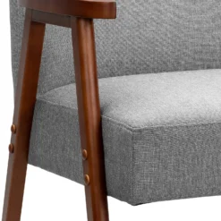 Alex Mid Century Armchair - Grey -Famous Furniture Store 13514422 3174965327374217