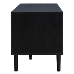 Kubu Rattan TV Stand - Black -Famous Furniture Store 13633729 7894974679819920