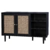 Kubu Rattan Sideboard - Black -Famous Furniture Store 13633735 1554974679637040