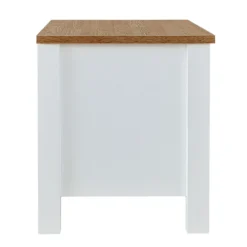 Ren 2 Drawer Bedside Table - White -Famous Furniture Store 13633736 1524975192846764