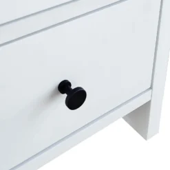 Ren 2 Drawer Bedside Table - White -Famous Furniture Store 13633736 1794975193050701