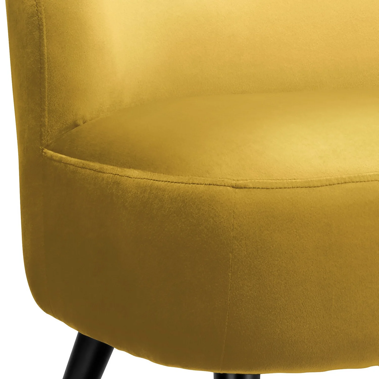 Amy Cocktail Sofa - Mustard 8 Amy Cocktail Sofa - Mustard - Image 6