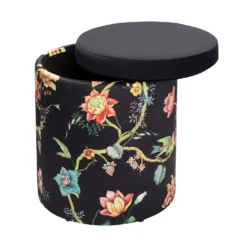 Issy Curiosity Pattern Footstool -Famous Furniture Store 13644164 2134975247526828
