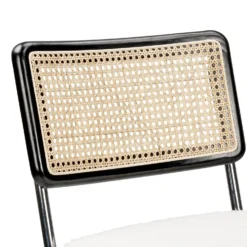 Rory Rattan Back Dining Chair - Set Of 2 - Cream -Famous Furniture Store 13644185 1004997056869447