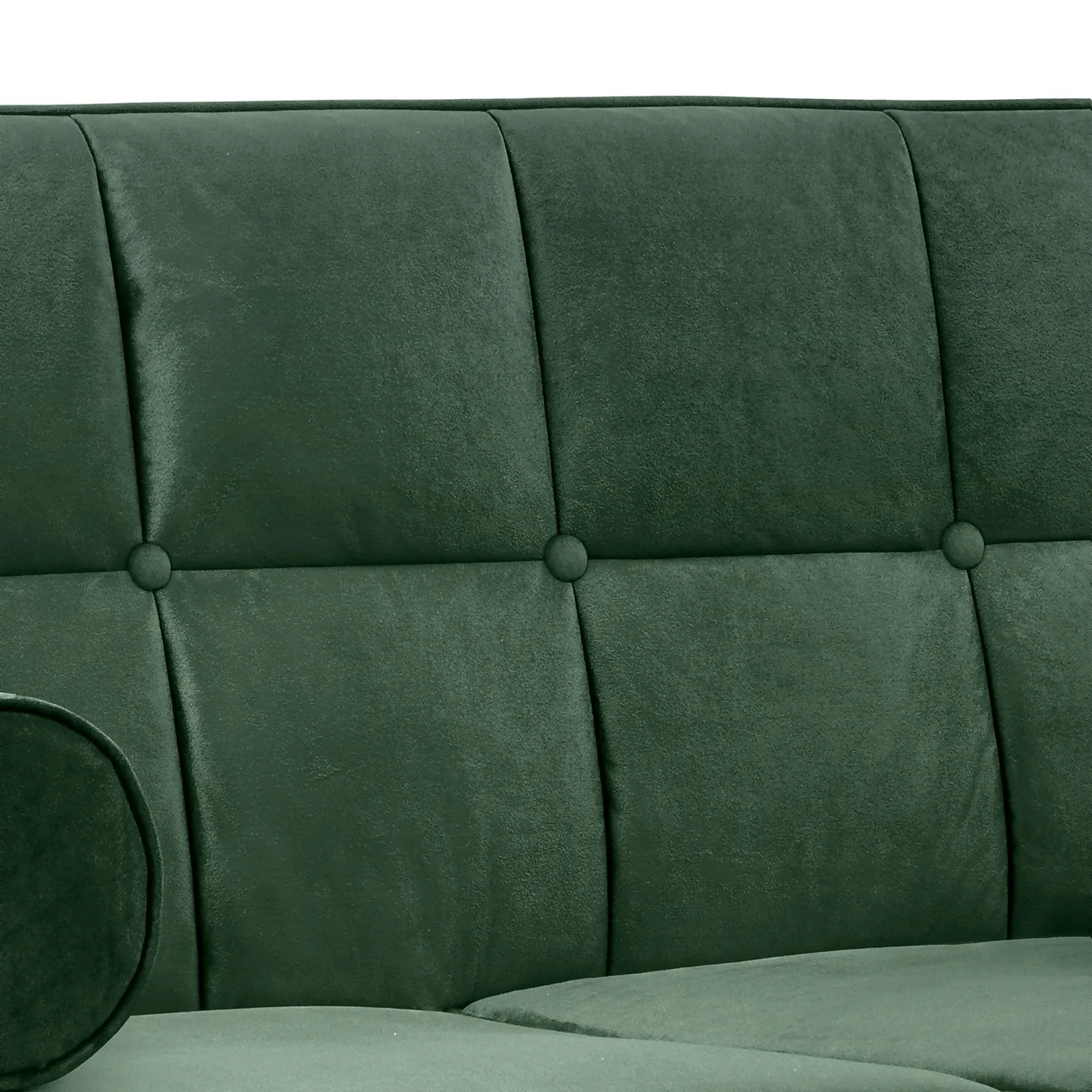 Draper Velvet 2 Seater Sofa In A Box - Green 8 Draper Velvet 2 Seater Sofa In A Box - Green - Image 6
