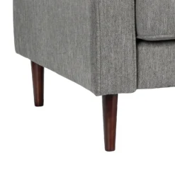Draper Woven Fabric 2 Seater Sofa In A Box - Grey -Famous Furniture Store 13646006 1124978299985353