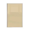 Loft Sliding Wardrobe Door Cream Glass With Silver Frame (W)762mm -Famous Furniture Store 13660797 3994935067970973