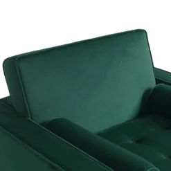Merlin Velvet Armchair - Emerald 18 Merlin Velvet Armchair - Emerald -Famous Furniture Store 13667706 2234964355594189