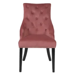 Annabelle Velvet Chairs - Set Of 2 - Rose 12 Annabelle Velvet Chairs - Set Of 2 - Rose -Famous Furniture Store 13667707 2054964354927823