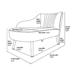 Gigi Velvet Chaise Longue - Cream 17 Gigi Velvet Chaise Longue - Cream -Famous Furniture Store 13698291 2005020272527409