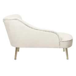 Gigi Velvet Chaise Longue - Cream 12 Gigi Velvet Chaise Longue - Cream -Famous Furniture Store 13698291 7894975247576052