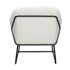 Evelyn Metal Frame Chair - Boucle -Famous Furniture Store 13863937 1084978553732772