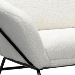 Evelyn Metal Frame Chair - Boucle -Famous Furniture Store 13863937 4714978553810799