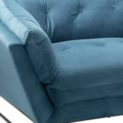 The Snuggler Button Chair - Aegean Blue -Famous Furniture Store 14202654 9535045747782599